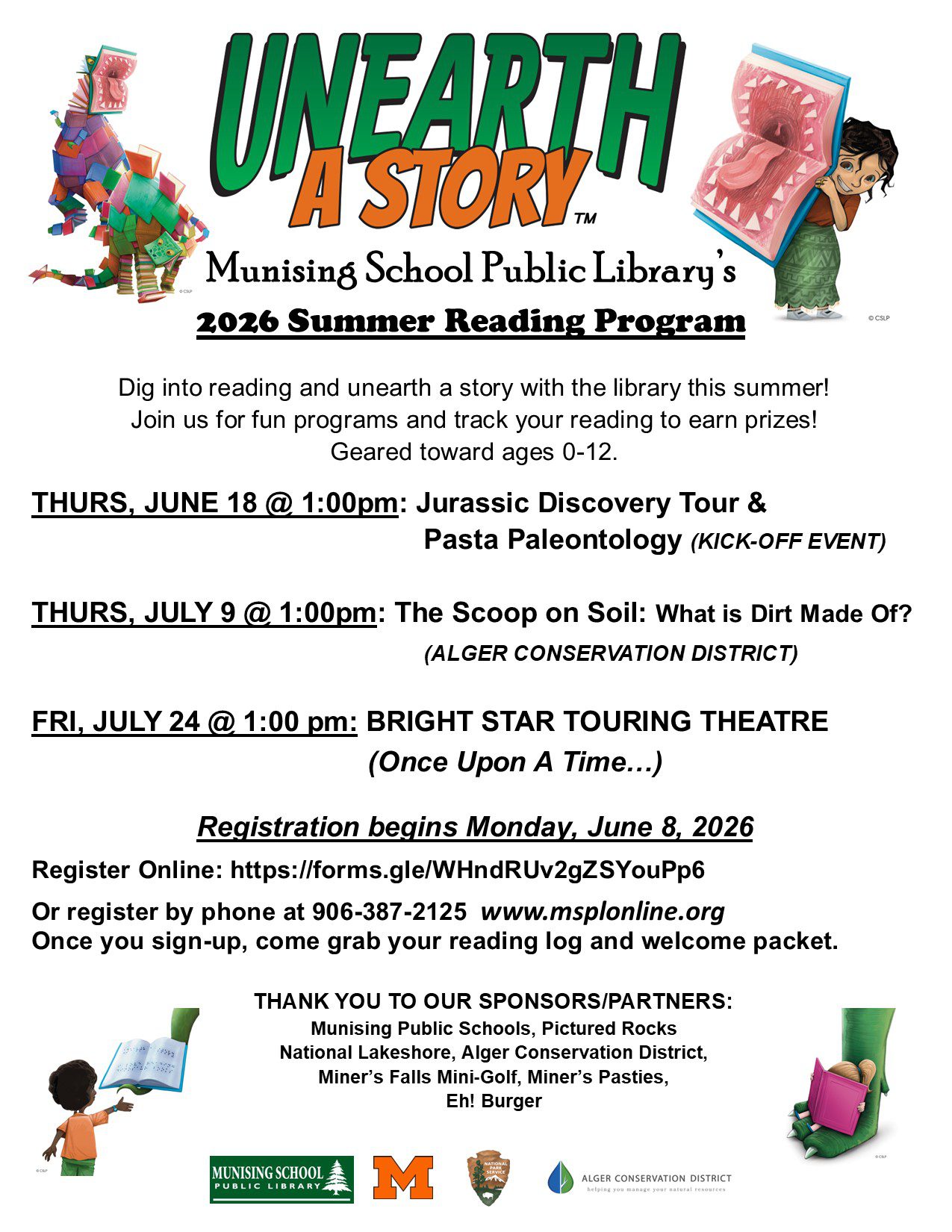 2026 Summer Reading Flyer